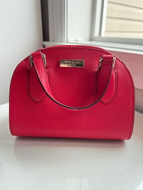 kate spade red mini bag